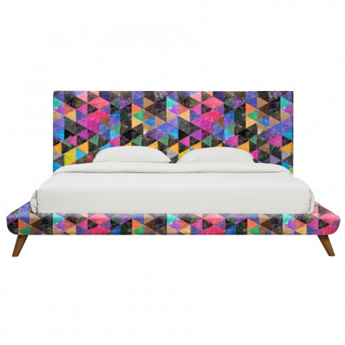 кровать двуспальная 160х200 разноцветная chameleo burst в Нижневартовске