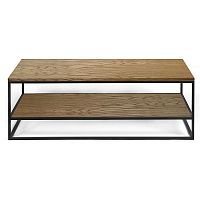 стол журнальный london twin black темный дуб в Нижневартовске