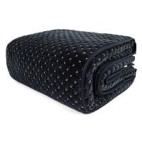 покрывало стеганое бархатное темно-синего цвета в Нижневартовске