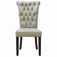 стул filiberto серо-бежевый велюр в Нижневартовске