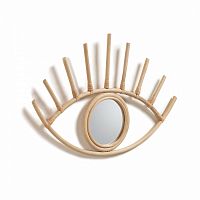 зеркало в виде глаза настенное золотое maela от la forma (ex julia grup) в Нижневартовске