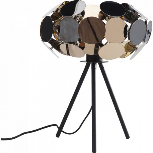 лампа настольная city nights черная в Нижневартовске