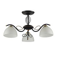 потолочная люстра idlamp ragia 554/3pf-blackpatina в Нижневартовске