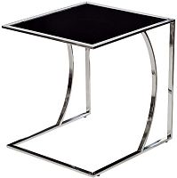 стол журнальный silver 50*45*49 черный/серебро в Нижневартовске