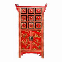 комод гуйчу красный, черный в Нижневартовске