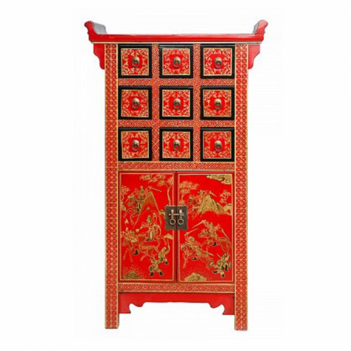 комод гуйчу красный, черный в Нижневартовске