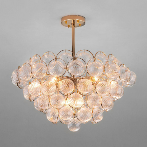 подвесная люстра bogates sienna 295/10 золото в Нижневартовске