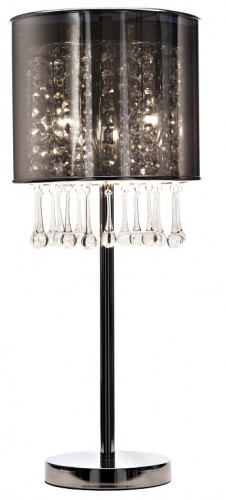 настольная лампа-торшер amber черная в Нижневартовске