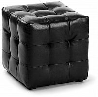 пуф шарм-дизайн люкс черный в Нижневартовске