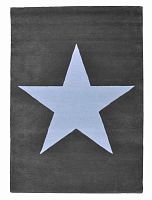 ковер wool star темно-серый-голубой в Нижневартовске
