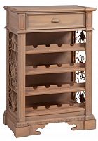 винный шкаф berenger коричневый в Нижневартовске