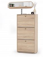 тумба для обуви лайт 10.83 с полкой 10.105, цвет дуб сонома в Нижневартовске