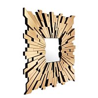 зеркало с фацетом золотое квадратное в стеклянной раме moonriver от eichholtz в Нижневартовске