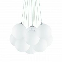 подвесная люстра ideal lux mapa bianco sp22 белая в Нижневартовске