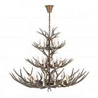 подвесная люстра st luce renna sl154.703.27 коричневая в Нижневартовске