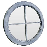 зеркало-окно круглое синее black provence в Нижневартовске