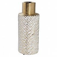 золотая керамическая ваза 12x12x29,5 см в Нижневартовске