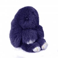 меховой зайка брелок серо-голубой в Нижневартовске