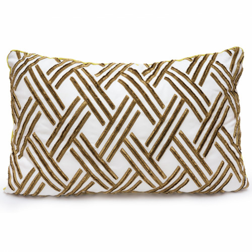 прямоугольная подушка декоративная с геометрическим узором в Нижневартовске