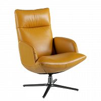 кресло поворотное kf-a013-m5658 горчичное от angel cerda в Нижневартовске