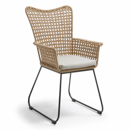 кресло samira бежевое в Нижневартовске