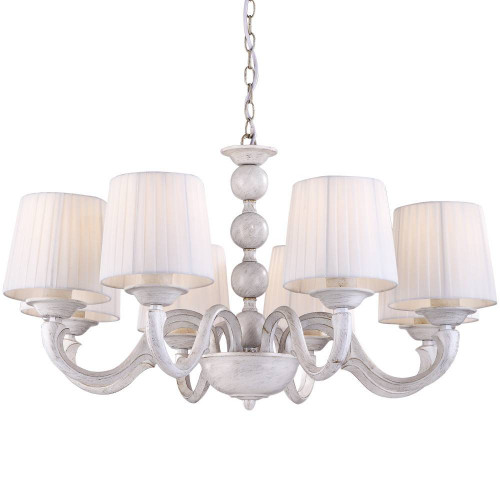 подвесная люстра arte lamp alba a9395lm-8wg в Нижневартовске
