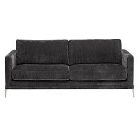 диван california прямой черный в Нижневартовске