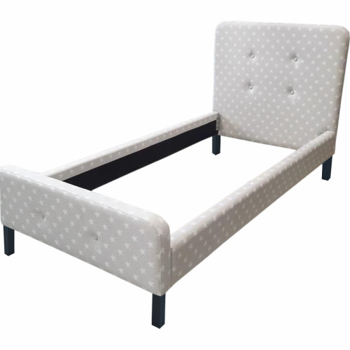 кровать button tufted flannelette 90х200 в Нижневартовске