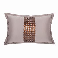 декоративная подушка handwork exclusive прямоугольная бежевая в Нижневартовске