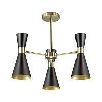 потолочная люстра lumion quinn 3662/3c черная в Нижневартовске