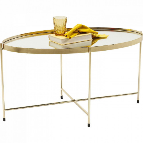 столик кофейный miami золотой 83x40x40 в Нижневартовске