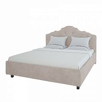 кровать palace 90х200 велюр коричнево-серый р в Нижневартовске