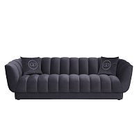 диван треxместный с декоративными подушками синий fabio в Нижневартовске