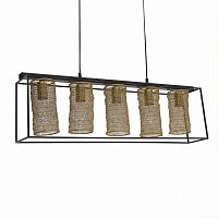 лампа потолочная clark m золотого цвета 5 лам в Нижневартовске