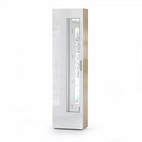 шкаф для одежды лайн 08.122, цвет дуб крафт серый/белый глянец в Нижневартовске