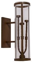 подсвечник настенный коричневый на 3 свечи farilyn, 47 см в Нижневартовске
