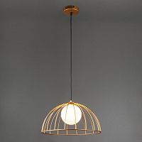 подвесной светильник eurosvet sunny 50140/1 золотой в Нижневартовске