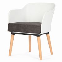 кресло montreal 1 белое в Нижневартовске