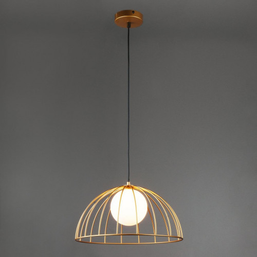 подвесной светильник eurosvet sunny 50140/1 золотой в Нижневартовске