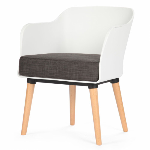 кресло montreal 1 белое в Нижневартовске