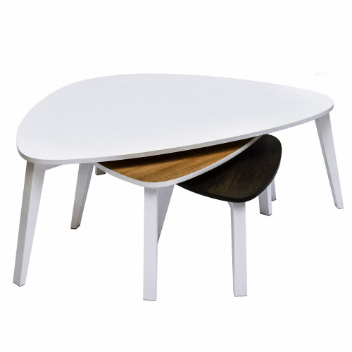 комплект журнальных столиков shells 3 штуки в Нижневартовске