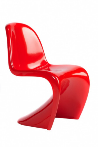 стул pantone красный пластик в Нижневартовске