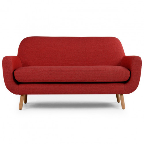 диван jonah двухместный прямой красный в Нижневартовске