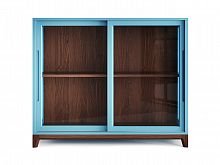 витрина case низкая голубая в Нижневартовске