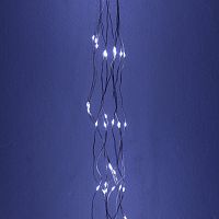 светодиодная электрическая гирлянда 2 м, 10 нитей серебристого цвета в Нижневартовске