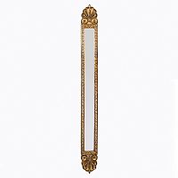 зеркало настенное золотое узкое с резьбой трокадеро в Нижневартовске