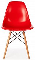 стул классический dsw красный (eames style) в Нижневартовске