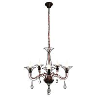 подвесная люстра arte lamp artefact a3225lm-5bk черная в Нижневартовске