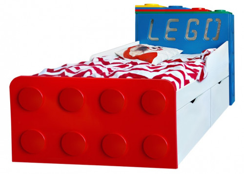 кровать детская с 2 ящиками левая леголенд в Нижневартовске