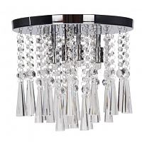 дизайнерская потолочная люстра spot light luxoria 9018428 хром в Нижневартовске